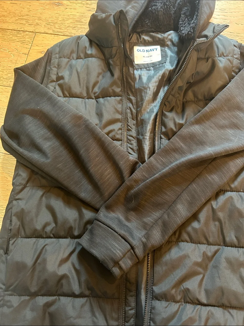Old Navy quilted puffer